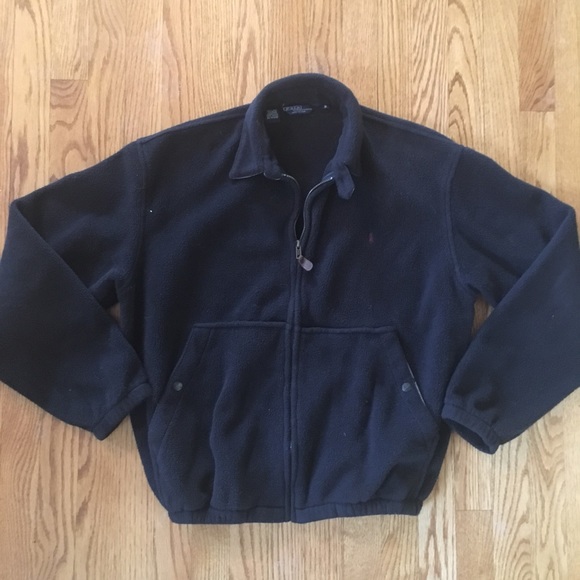 vintage polo fleece